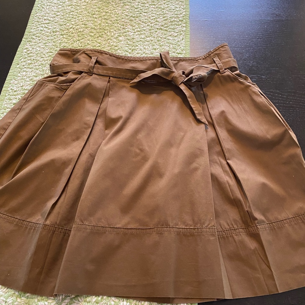 Martin &Osa tan skirt size 8